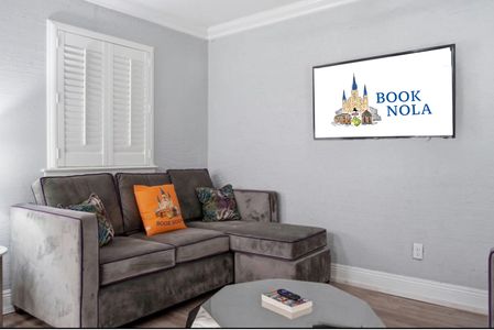 Cozy sectional sofa — ideal for lounging after a long day out.