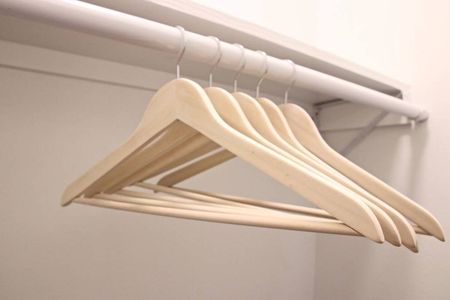 Ample closet space w/ hangers to keep your stay organized.