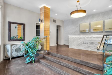 Warm, welcoming lobby sets the tone from the moment you arrive.