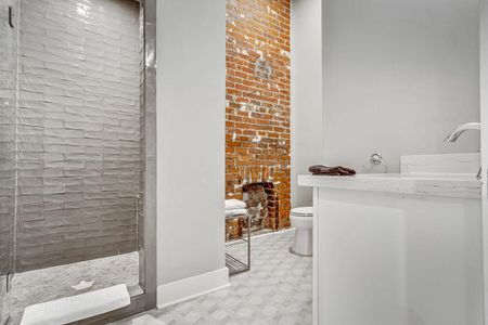 Fully stocked bathroom w/ everything you need for a comfortable stay.