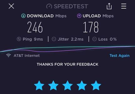 Fast WiFi!