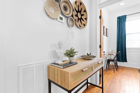 Top of stairs opens right into Bedroom 2 — easy access & great natural flow.
