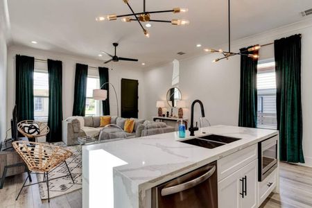 Well-appointed kitchen w/ ample counter space, perfect for cooking & entertaining.