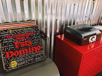 Spin your favorite record on the in-room turntable — good vibes included.