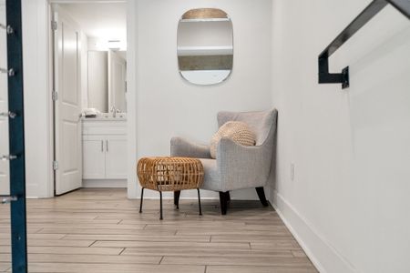 A quiet corner to unwind — perfect for reading or relaxing in peace.