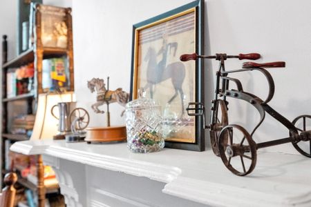 Curated décor w/ a touch of whimsy around every turn.