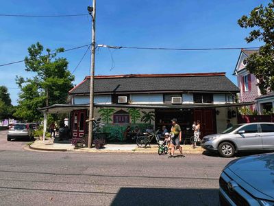 Tout de Suite Cafe nearby for a laid-back breakfast or lunch.