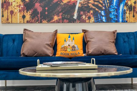 A little Book NOLA love on every sofa