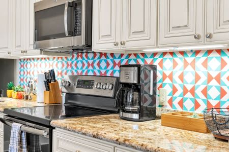 Coffee maker ready for your first morning brew