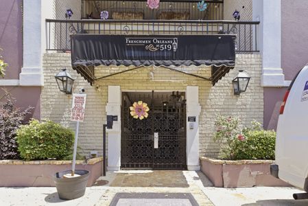 Welcoming exterior entrance