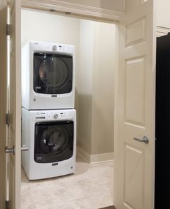 Convenient In-Home Laundry