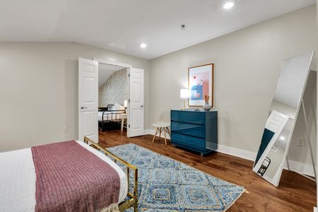 Peek into a bright, inviting bedroom