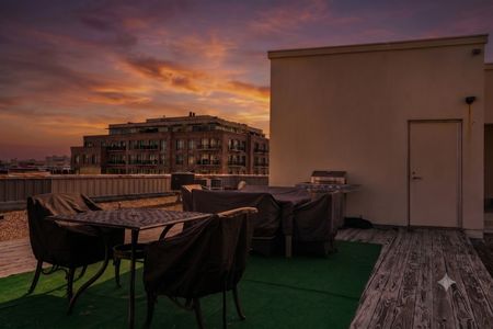 Dine al fresco on the rooftop surrounded by stunning city views.