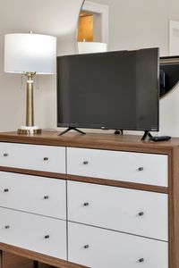 Two-tone dresser with plenty of drawer space