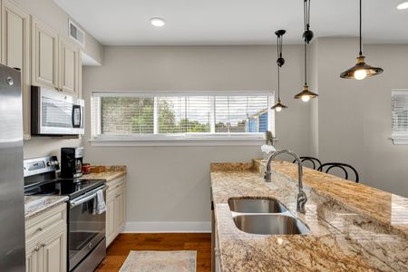Wash up with a sunny window view