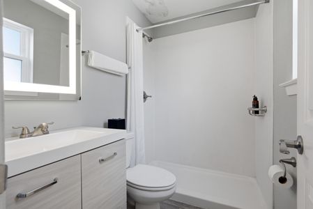Unit 206-Fresh bathroom space stocked with essentials to refresh & unwind