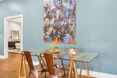 Dine together under a burst of color