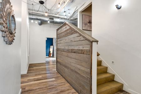 Head upstairs to more sleeping space