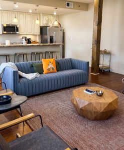 Inviting lounge with comfortable seating