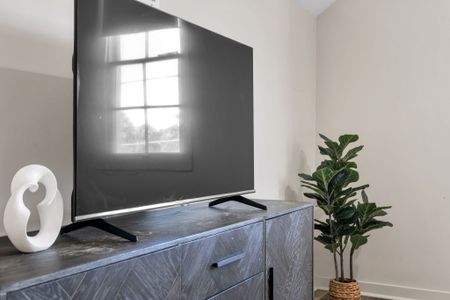 Smart TV with a touch of greenery