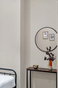 Gallery wall moment with framed botanicals