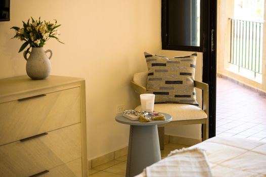 A glimpse of the comfort that awaits. This inviting entryway leads you to your relaxing private sanctuary.