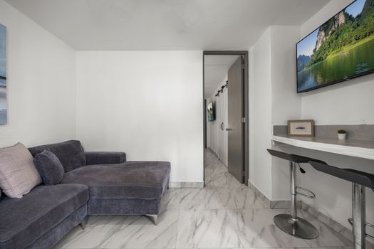 Spacious living area, perfect for unwinding.