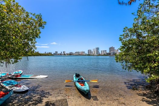 Our guests can rent kayaks at the Condado Lagoon from several local vendors.
