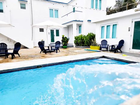 Sun-drenched days and starlit nights await by our sparkling pool. Whether you're splashing with family or enjoying a quiet moment, this is where unforgettable vacation memories are made.