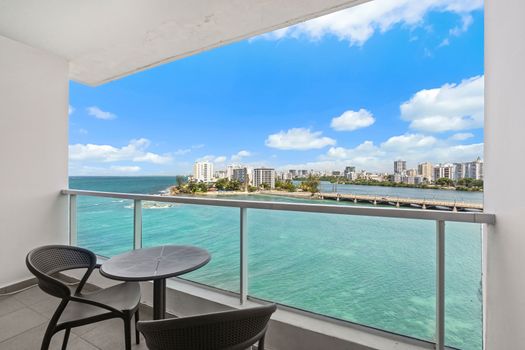 Your private oasis with an unparalleled view: perfect for morning coffee or evening sunsets over the lagoon.