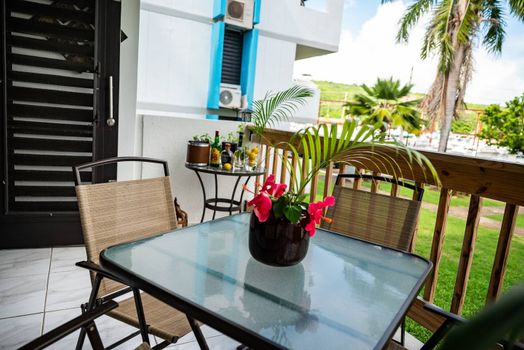 Step out and enjoy the fresh air on your private balcony!