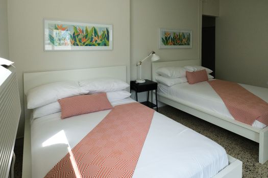 Unwind in a serene setting! This comfortable bedroom is thoughtfully decorated to provide a calming ambiance, ensuring a peaceful and enjoyable stay.