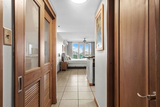 Experience a warm and inviting welcome as you cross the threshold into this beautifully designed apartment.
