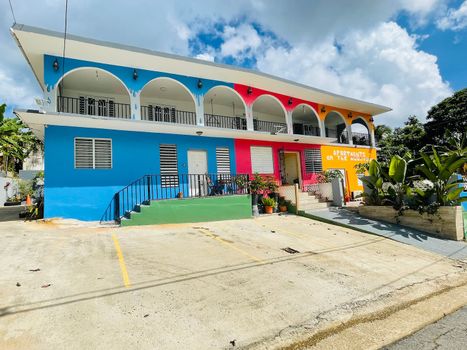 Vibrant, unique exterior welcomes you!