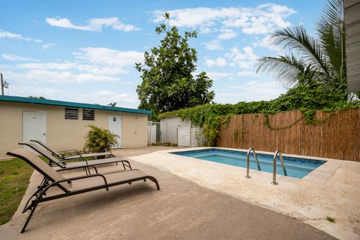 Refreshing pool, perfect for a dip.