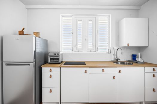 Simple & practical. Everything you need for light cooking and quick meals during your stay.