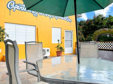 Your personal oasis awaits! This tranquil outdoor area offers a quiet escape to relax and take in the pleasant surroundings.