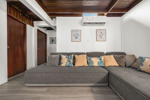 Comfy sectional sofa for ultimate relaxation.