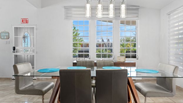 Dine in style! Bright, spacious dining area perfect for memorable meals.