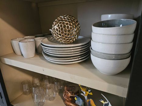 All your dining needs are covered! Our cabinet is stocked with a full set of stylish plates and bowls, perfect for enjoying meals during your stay in Malolos.