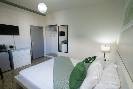 Every detail in this room is curated for your convenience and comfort. Discover a well-organized space with ample storage, ensuring a hassle-free stay.