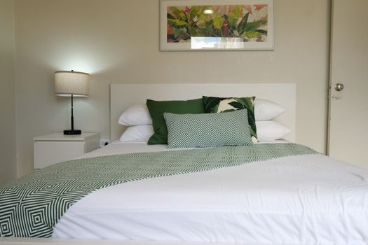 Your Restful Sanctuary. Cozy Queen bed for a refreshing sleep in Miramar