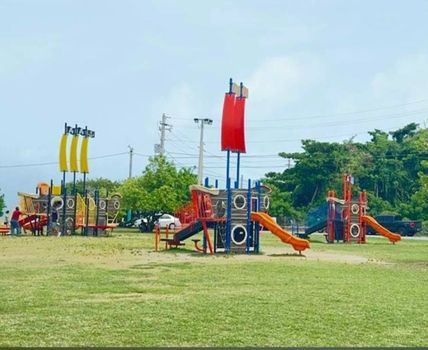 Set sail for adventure at this fantastic pirate-themed playground! Perfect for kids of all ages to explore and play.