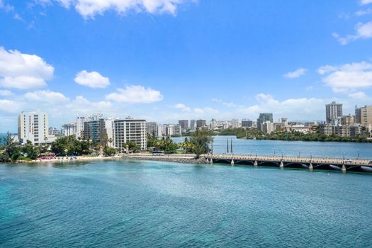 Expansive ocean views from your balcony, overlooking the stunning Condado Lagoon and coastline.
