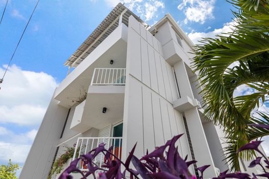 Our stunning Airbnb building.