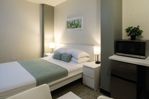 Enjoy the modern comforts of this room, including individual climate control for your perfect temperature and a comfortable setting designed for your ease.