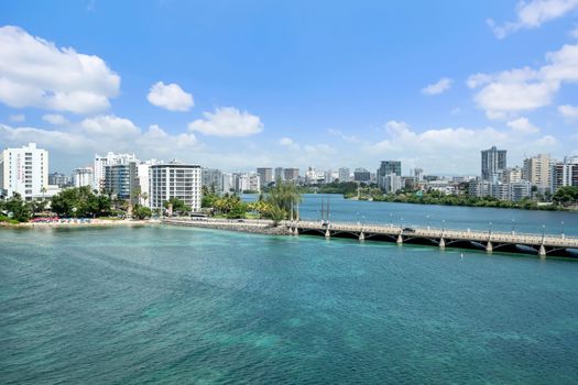 Spectacular panoramic views of the Condado Lagoon and the vibrant city skyline beyond!