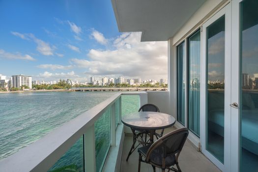Step out to stunning lagoon and ocean view