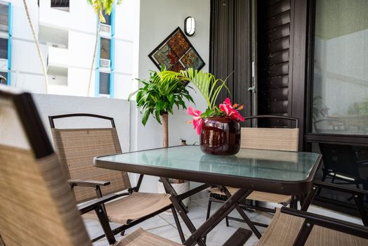 Step out onto your private balcony and enjoy the Malolos breeze! Furnished with comfortable seating and a table, it's the perfect spot for morning coffee or an evening drink.