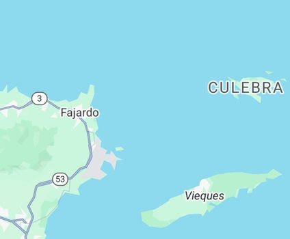 Your gateway to island adventures! Easily locate Fajardo, the perfect departure point for exploring the stunning islands of Culebra and Vieques.